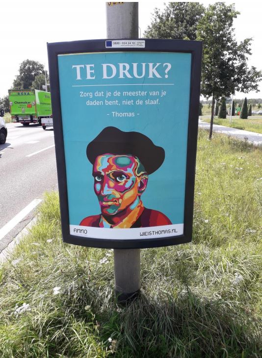 te druk