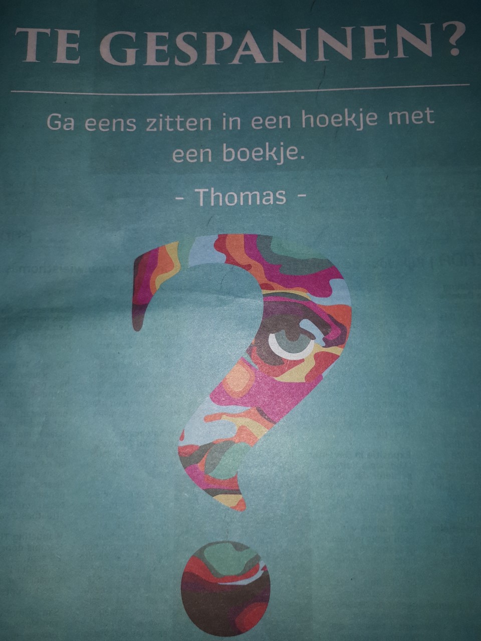 thomas te gespannen